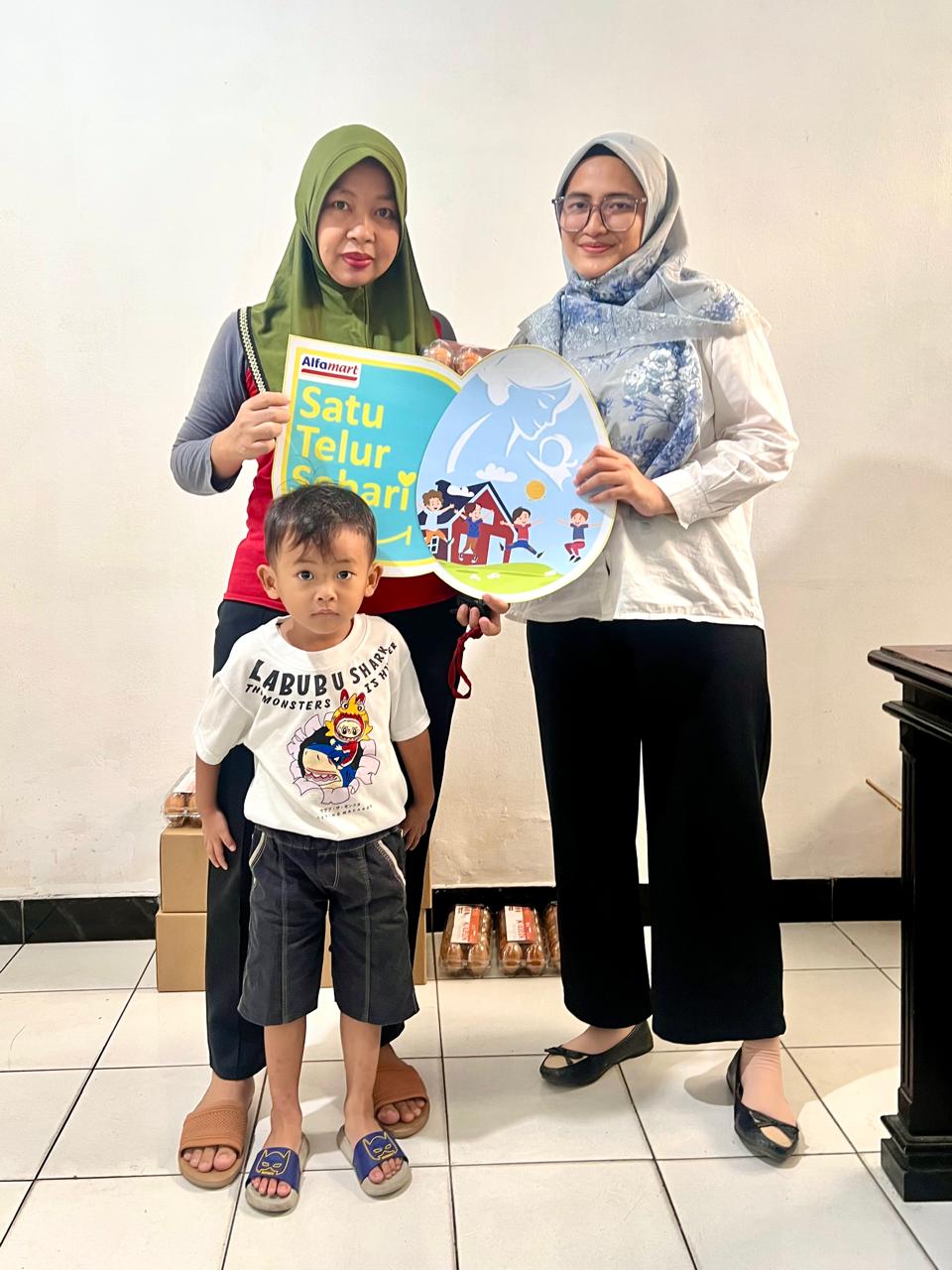 Bantuan Satu Telur Satu Hari untuk Balita